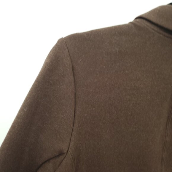 Athleta Venice Heather Blazer 10 Dark Brown Heather - Picture 11 of 16